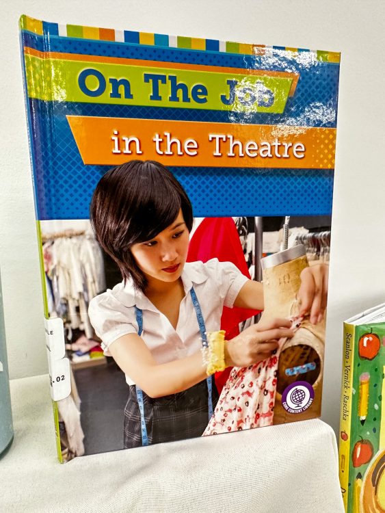 Books on working in the arts are included in the Phil Senger Collection at Cornerstone Elementary in Excelsior Springs