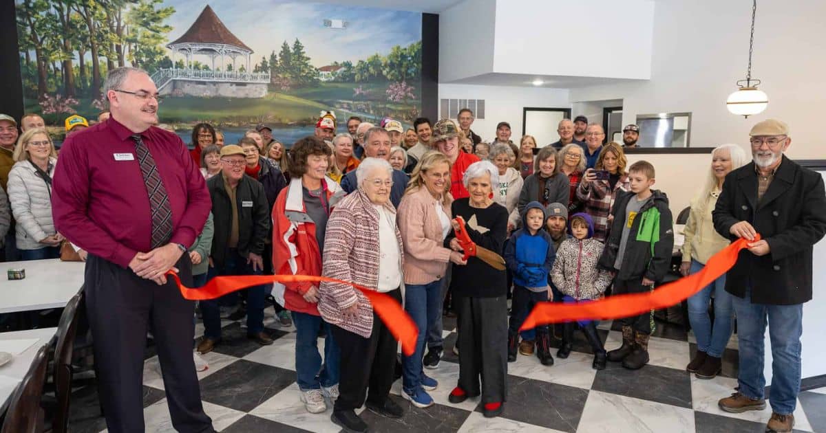 The Springs Restaurant ribbon cutting