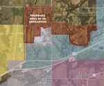 Annexation map for Mosby and Excelsior Springs