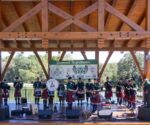Shamrock Amphitheater St Andrew's Bagpipers and Dancers