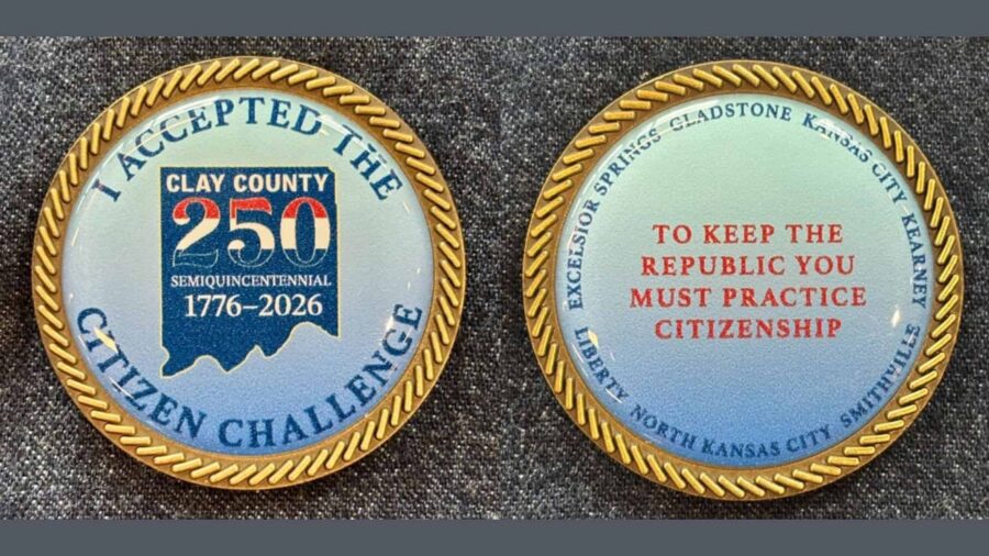 Clay County 250 Challenge Coin